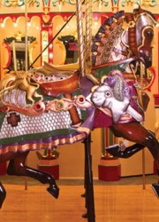 1998 46-Foot Custom Carousel With 42 Animals, 2 Chariots and Wurlitzer 153 Band Organ