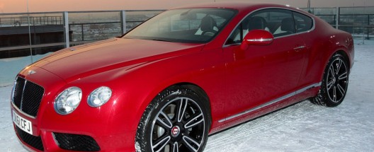 New Bentley Continental V8 Makes Dramatic Debut Over Munich