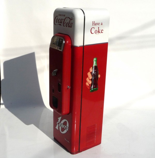 Coca Cola Vendo 44 Soda Machine in Original Paint