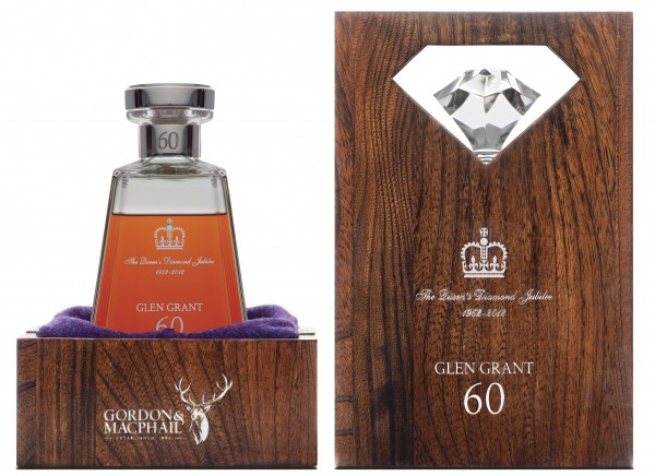 Glen Grant 60 Years old Queen Elizabeth II Diamond Jubilee Whisky