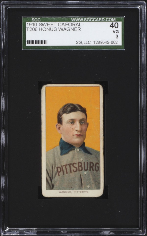 1909 Card of Pittsburgh Pirates Shortstop Honus Wagner