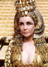 ELIZABETH TAYLOR as Cleopatra