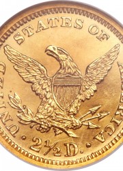 1863 Quarter Eagle