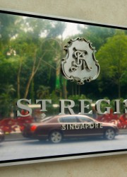 Bentley Contonental Flyng Spur outside The St Regis Singapore