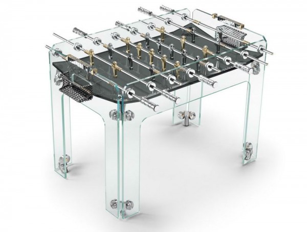 Cristallino Gold Football Table by Teckell