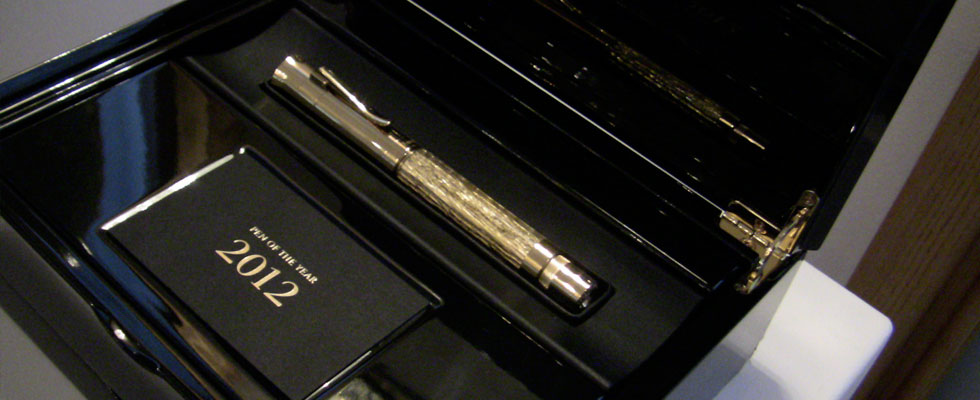 2012 Pen of the Year - Graf Von Faber Castell