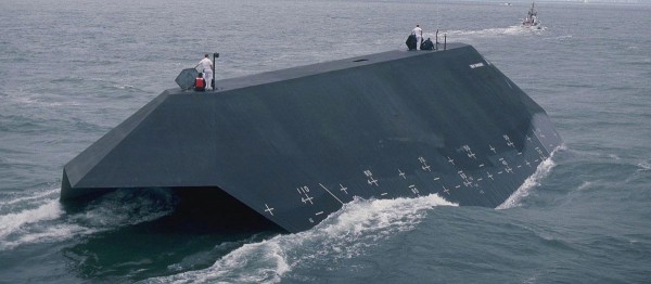 1983 Lockheed Martin Sea Shadow Stealth Ship
