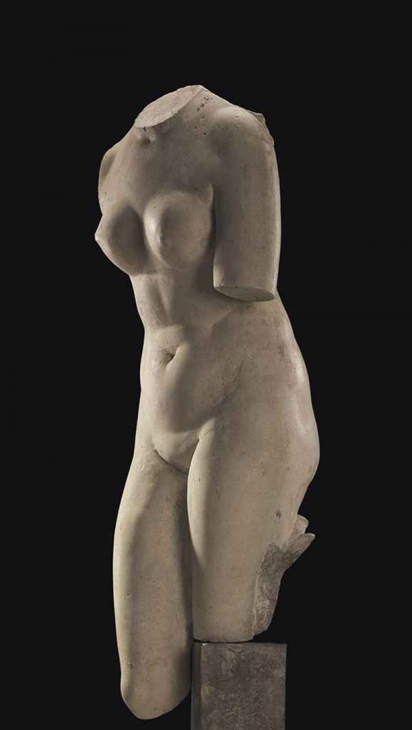 A Roman Marble Torso of Venus