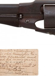 Buffalo Bill Cody acquired the Civil War-issue Remington New Model Army .44 percussion revolver