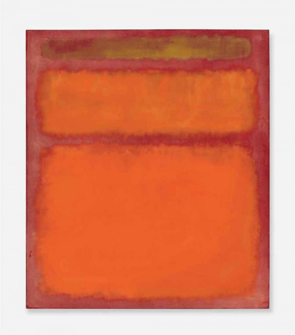 Mark Rothkos Orange, Red, Yellow Painting