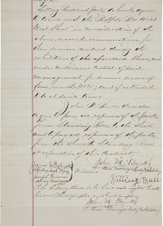 Sitting Bull’s original 1885 contract for him to appear in Buffalo Bill's Wild West, signed by Sitting Bull (c. 1831-1890), at $25 a month