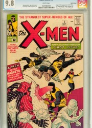 The 9.8 Pacific Coast copy of X-Men #1