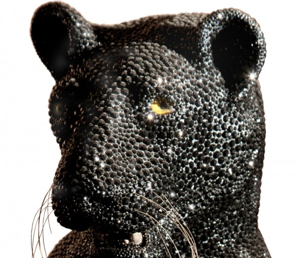 Life-size Swarovski Crystal Panther - Perfect Extreme Gift - eXtravaganzi