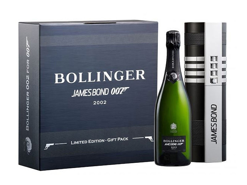 Special Champagne Bollinger 002 for 007