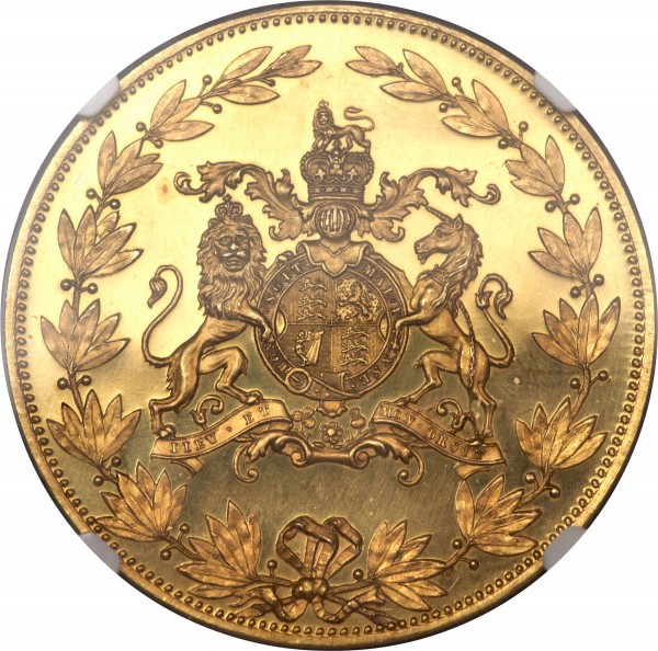 1887 Victoria gold pattern Crown