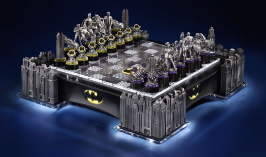 Ultimate Batman Chess Set with LED Lighting will cost you $795