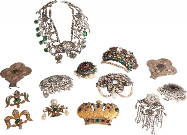 An Enormous Collection of Replica Faux 'Crown Jewels' from Various Metro-Goldwyn-Mayer Films, 1930s-1940s