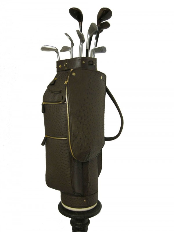 Treccani Milano's Custom Leather Golf Bags