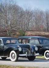 1941 Lincoln Continental Coupé and 1941 Lincoln Custom Limousine