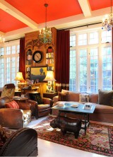 David Duchovny and Tea Leonis New York's Home