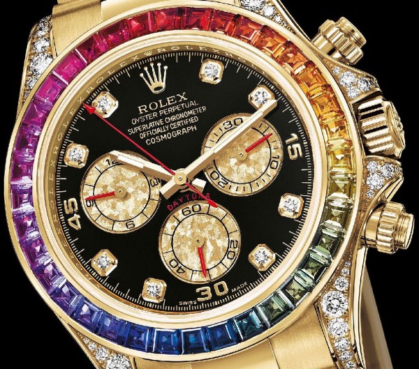 Rolex Cosmograph Daytona Rainbow Watch