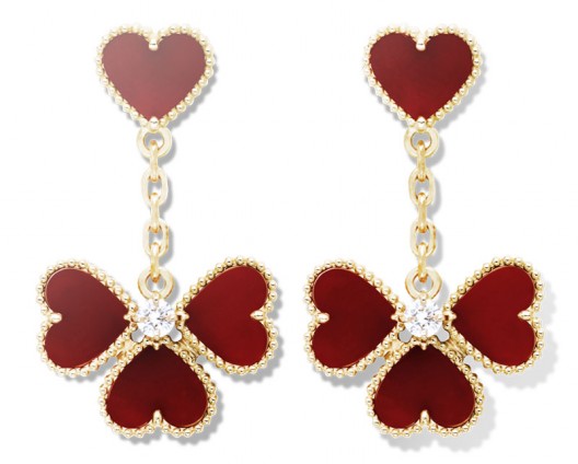 Heart-shaped Jewelry by Van Cleef & Arpels for Valentine’s Day 2013