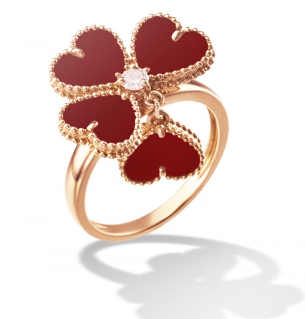 Heart-shaped Jewelry by Van Cleef & Arpels for Valentine's Day 2013