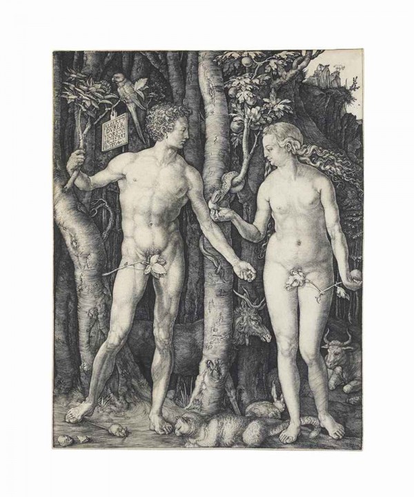 Albrecht Dürers Adam and Eve