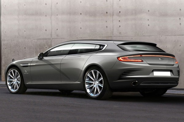 Dubbed a shooting brake in the British style, Bertone says the car was commissioned by a wealthy Aston Martin collector who wanted something unique