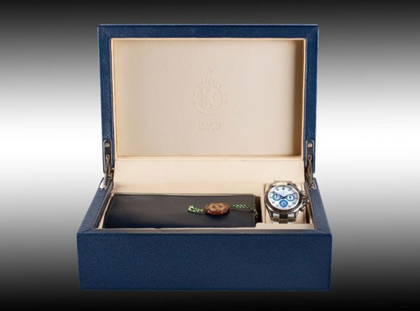 Titan Black's Chelsea FC Rolex Daytona is made for the memory of this magnificent event for the London club