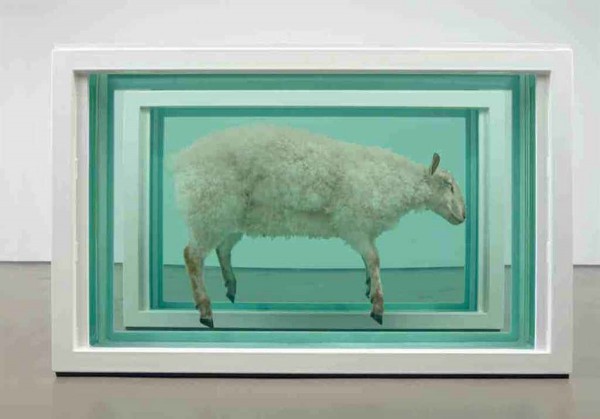 Away from the Flock (Divided) by Damien Hirst