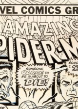 Amazing Spider-Man #121 cover 'The Night Gwen Stacy Died' Sold For $287,000