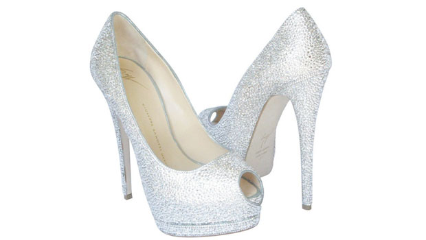 Million-Dollar Shoes from Crystal Heels
