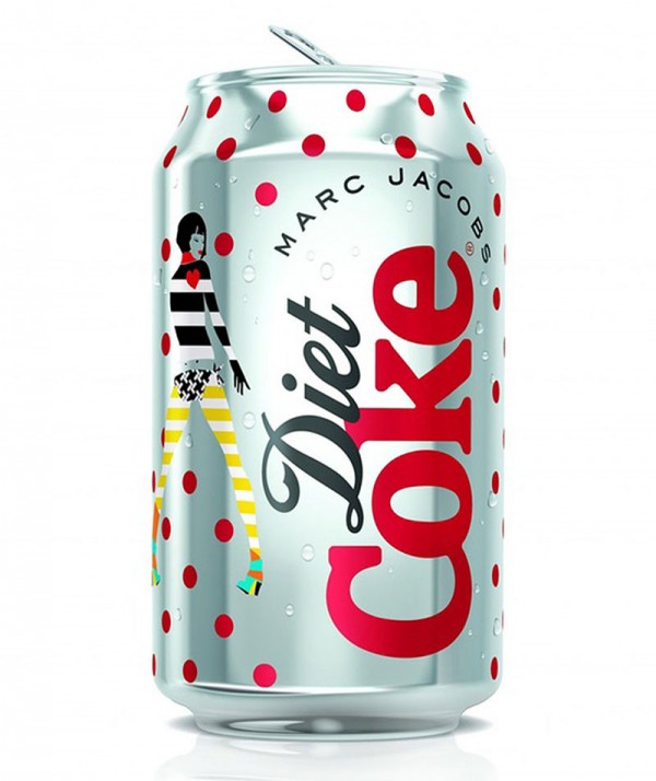 Striking Diet Coke Cans by Marc Jacobs