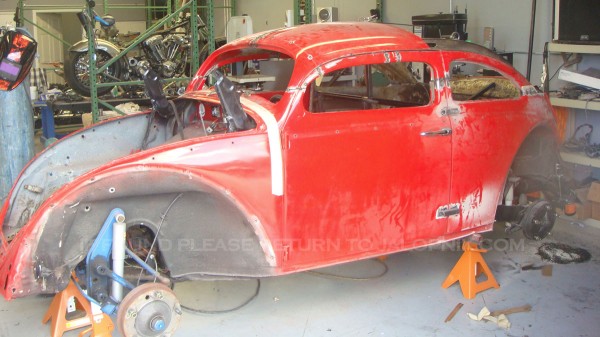 Will.I.ams custom 1958 Volkswagen beetle