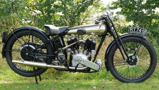 The 1931 and 1926 Brough Superior Motorcycle Offered on Bonhams