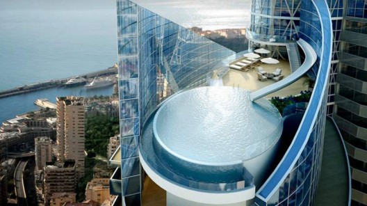 A multi-storey penthouse in Monaco