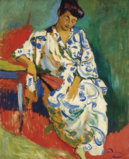 Madame Matisse au Kimono by Andre Derain Highlight at Christie's