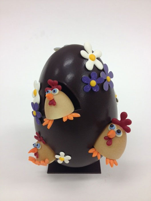 A bakery in New York sells a 3-feet tall chocolate Easter egg for $1,000