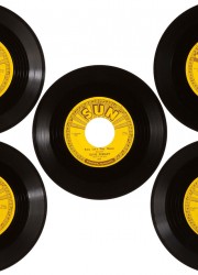 Elivs Presley's five-record set of Sun 45 singles from 1954-55