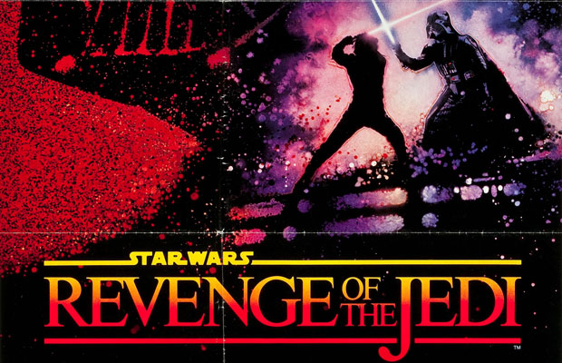Revenge of the Jedi Undated Advance Style Poster