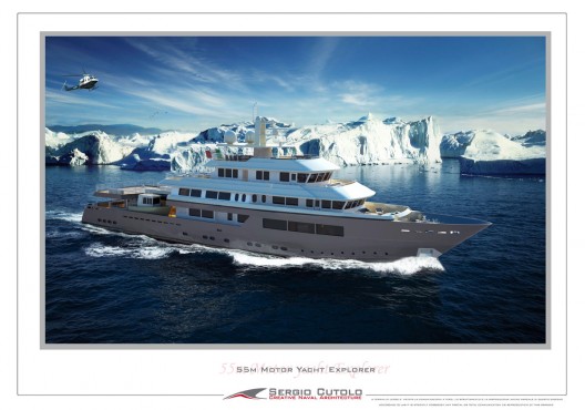 Sergio Cutolo New 57 m Explorer Yacht