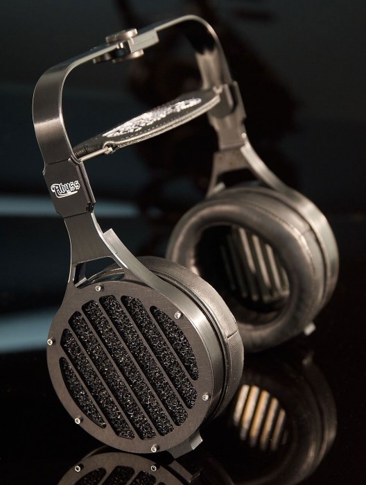 Abyss headphones boast lambskin ear pads and a portable amp