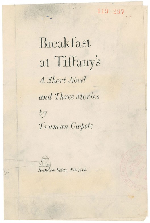 Breakfast at Tiffanys Manuscript