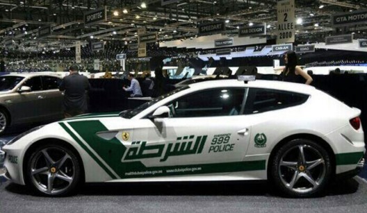 Dubai Police's Ferrari FF