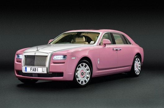 FAB1 Rolls-Royce Ghost Extended Wheelbase supports Breast Cancer Care