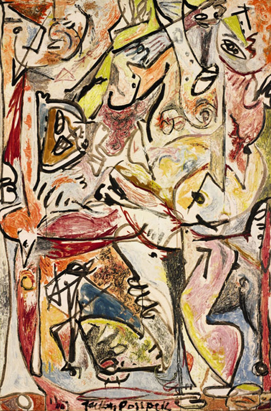 Jackson Pollock's The Blue Unconscious