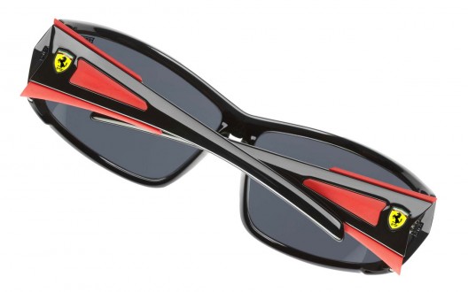 Scuderia Ferrari Shiny Black Sunglasses