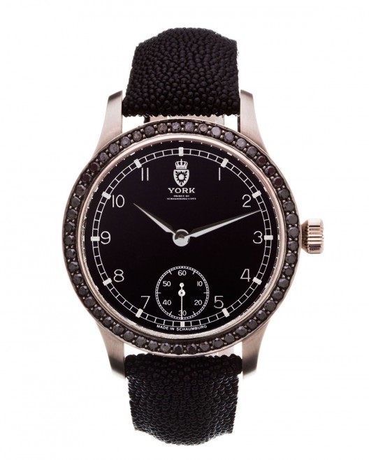 YORK set to unveil "Royal Black Caviar" Watch at Baselworld 2013