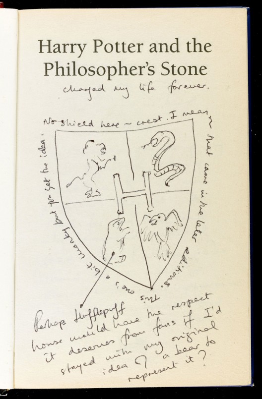 1997 first edition of Harry Potter & The Philosophers Stone Book